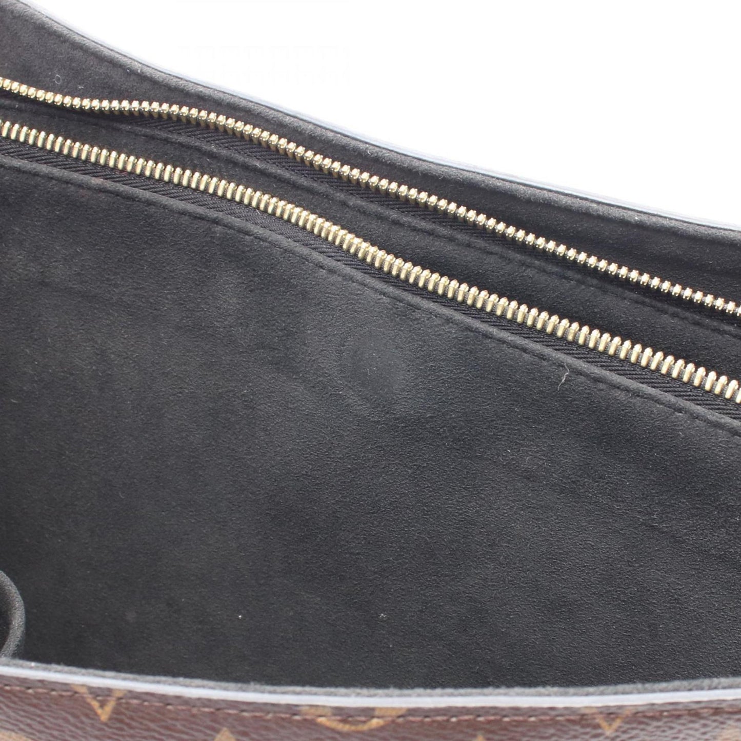 Louis Vuitton Coated Canvas Black Handbags