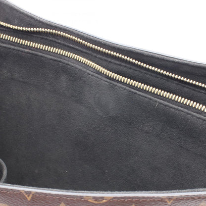 Louis Vuitton Coated Canvas Black Handbags