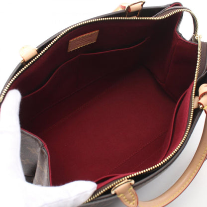 Louis Vuitton Coated Canvas Brown Handbags