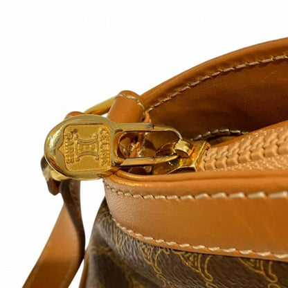 Celine Pvc Brown Shoulder Bags