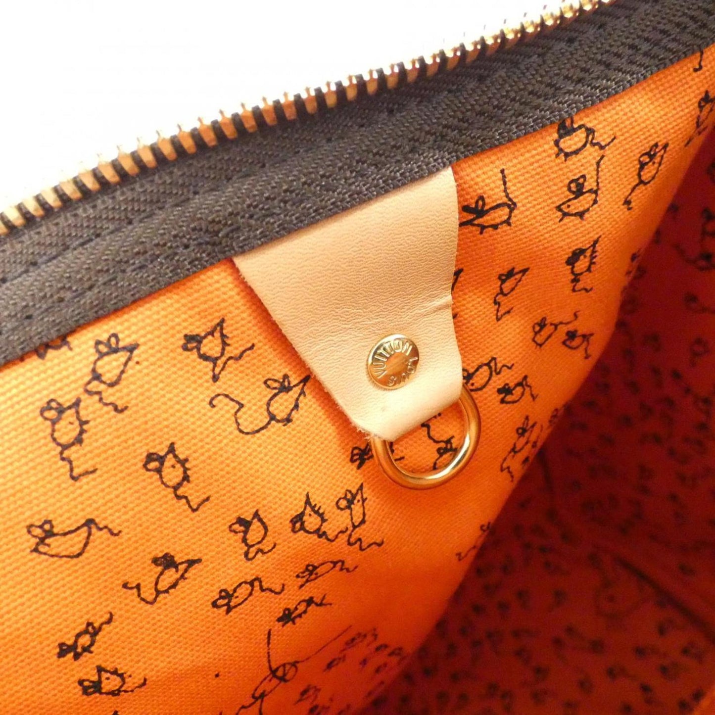 Louis Vuitton Coated Canvas Brown Travel Bags