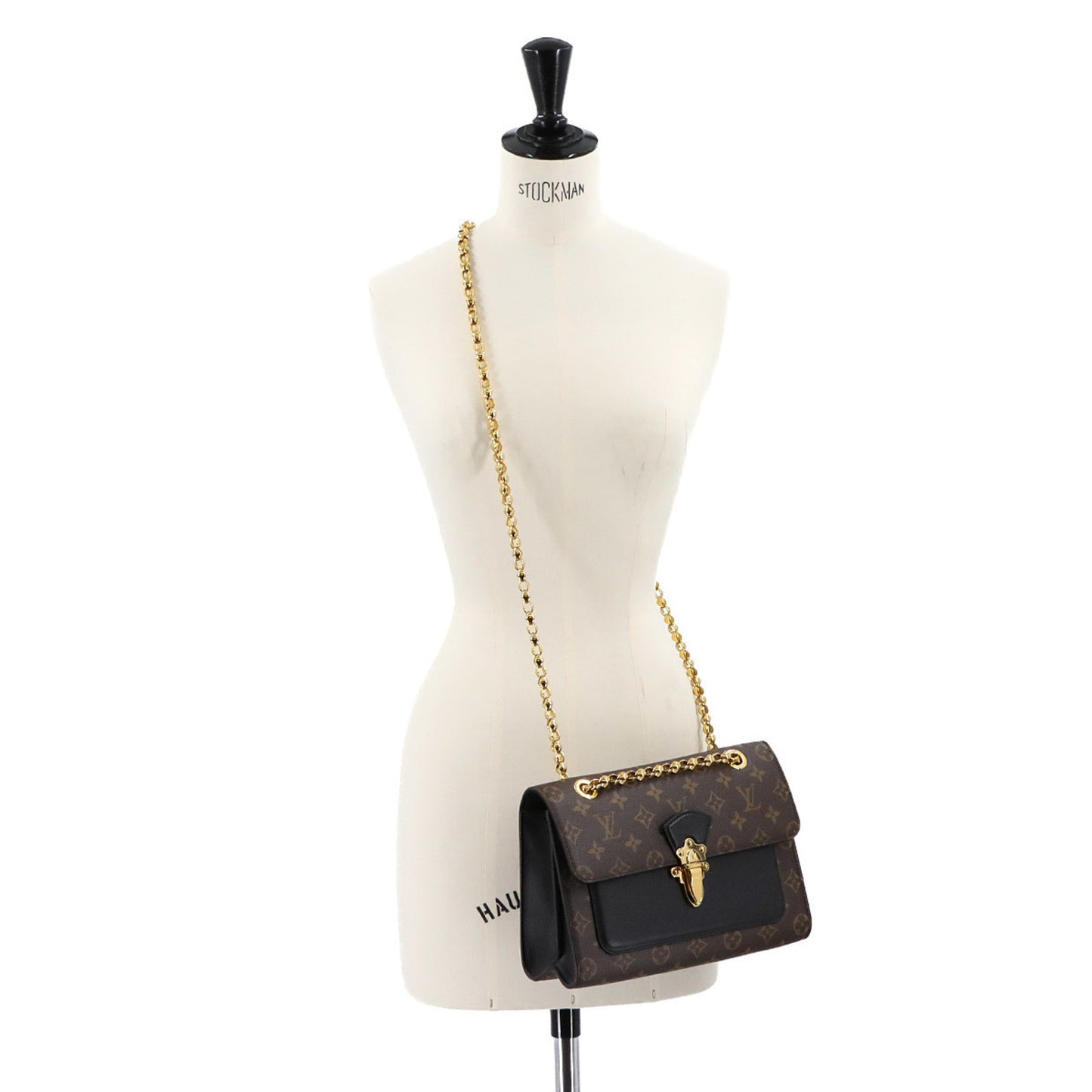 Louis Vuitton Monogram Canvas Black Shoulder Bags