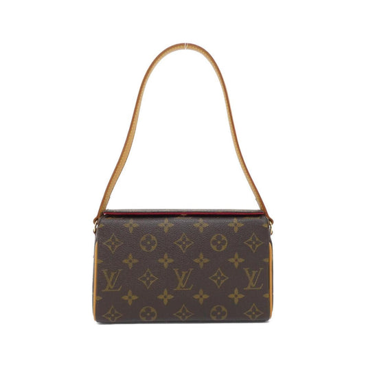 Louis Vuitton Coated Canvas Brown Handbags