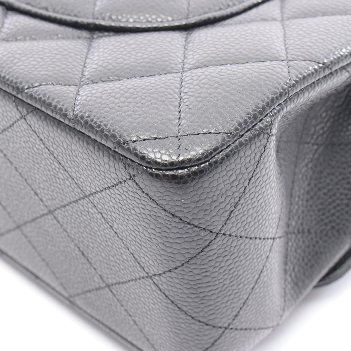 Chanel Calfskin Black Shoulder Bags