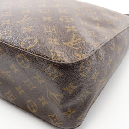 Louis Vuitton Coated Canvas Brown Shoulder Bags
