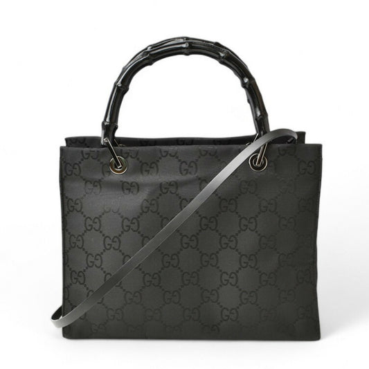 Gucci Nylon Black Handbags