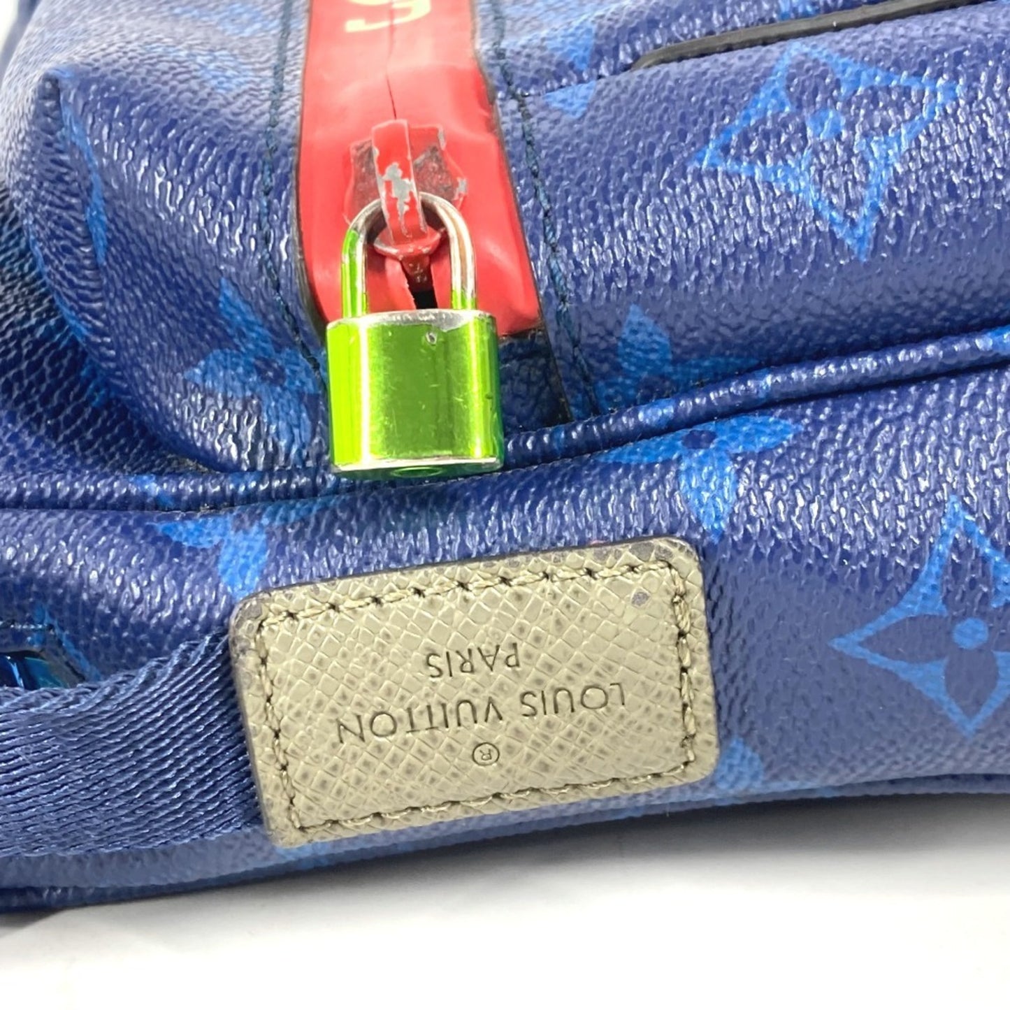 Louis Vuitton Monogram Canvas Blue Shoulder Bags