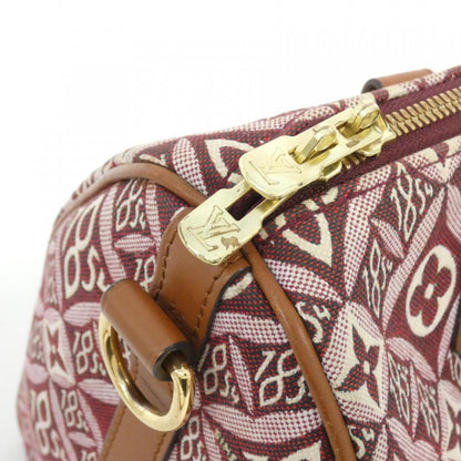 Louis Vuitton Woven Fabric Red Travel Bags