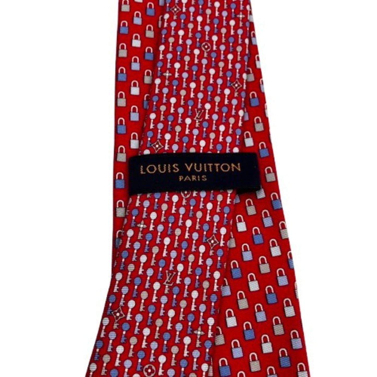 Louis Vuitton Silk Red Ties