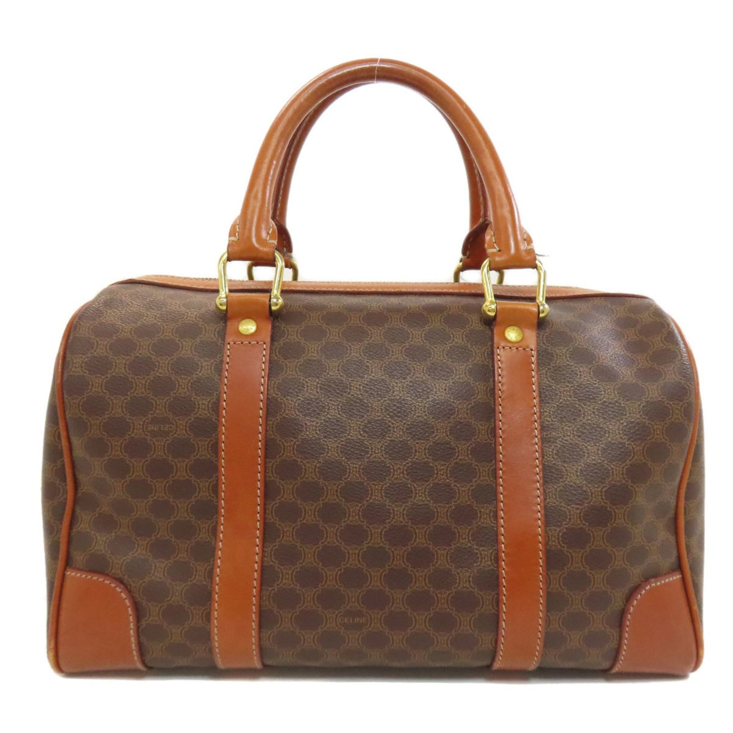 Celine Pvc Brown Travel Bags