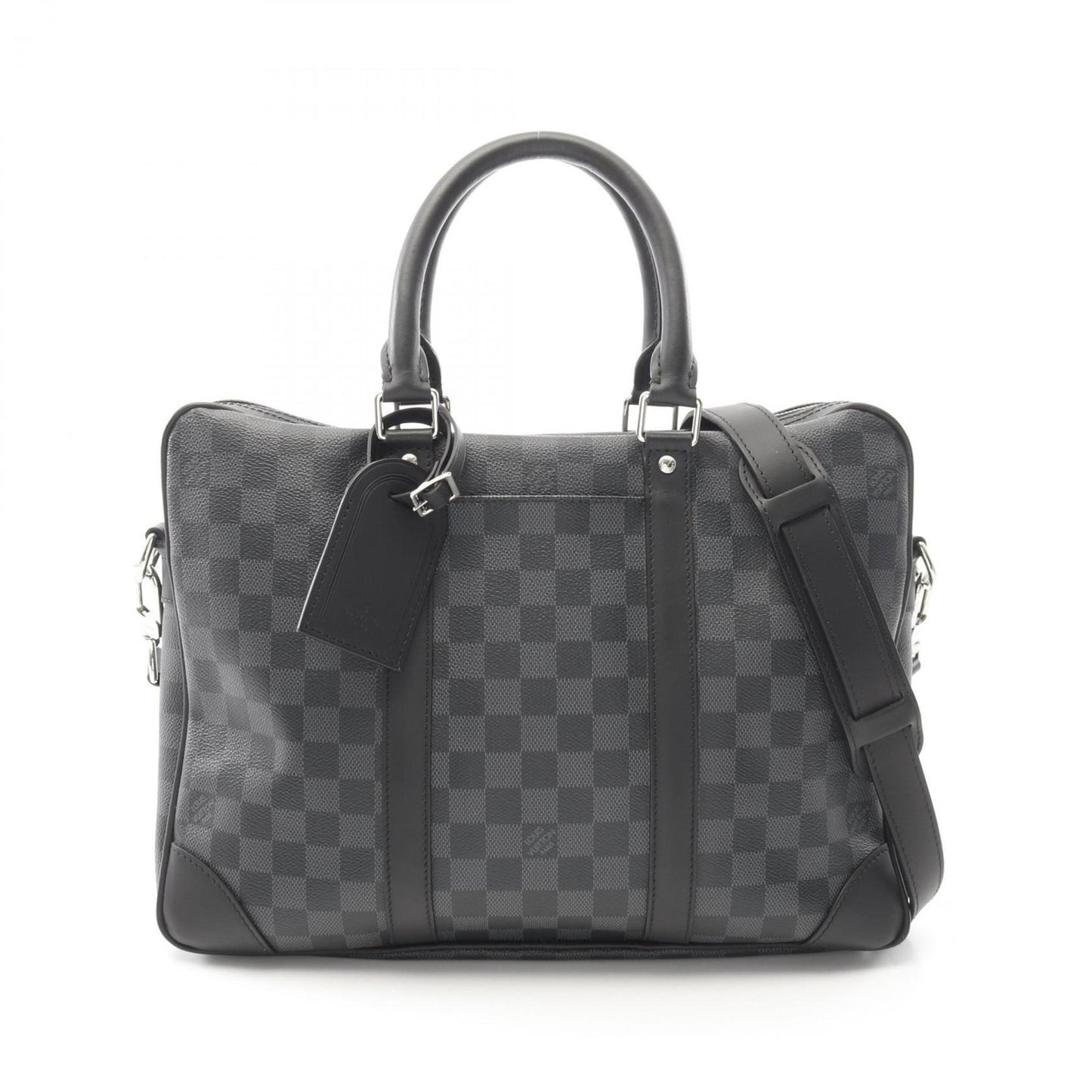 Louis Vuitton Coated Canvas Black Briefcases