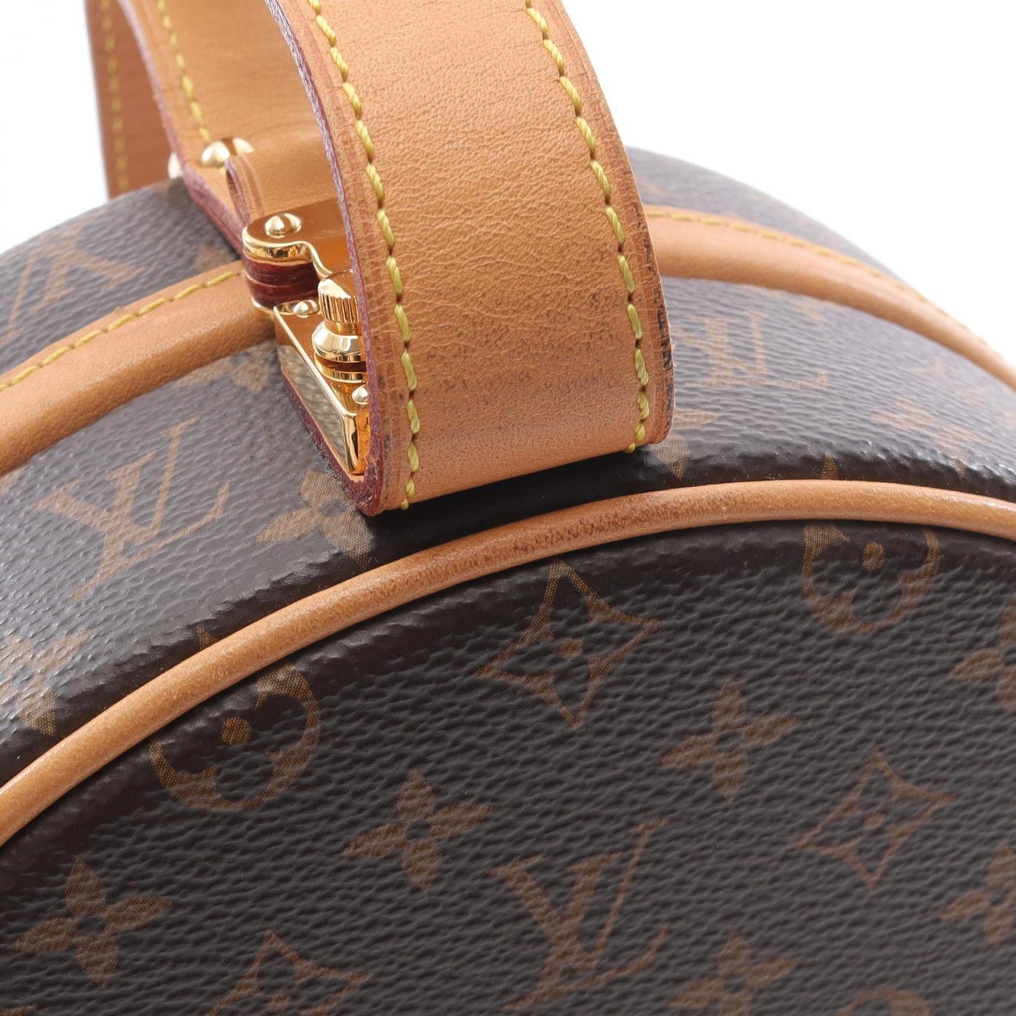 Louis Vuitton Coated Canvas Brown Handbags