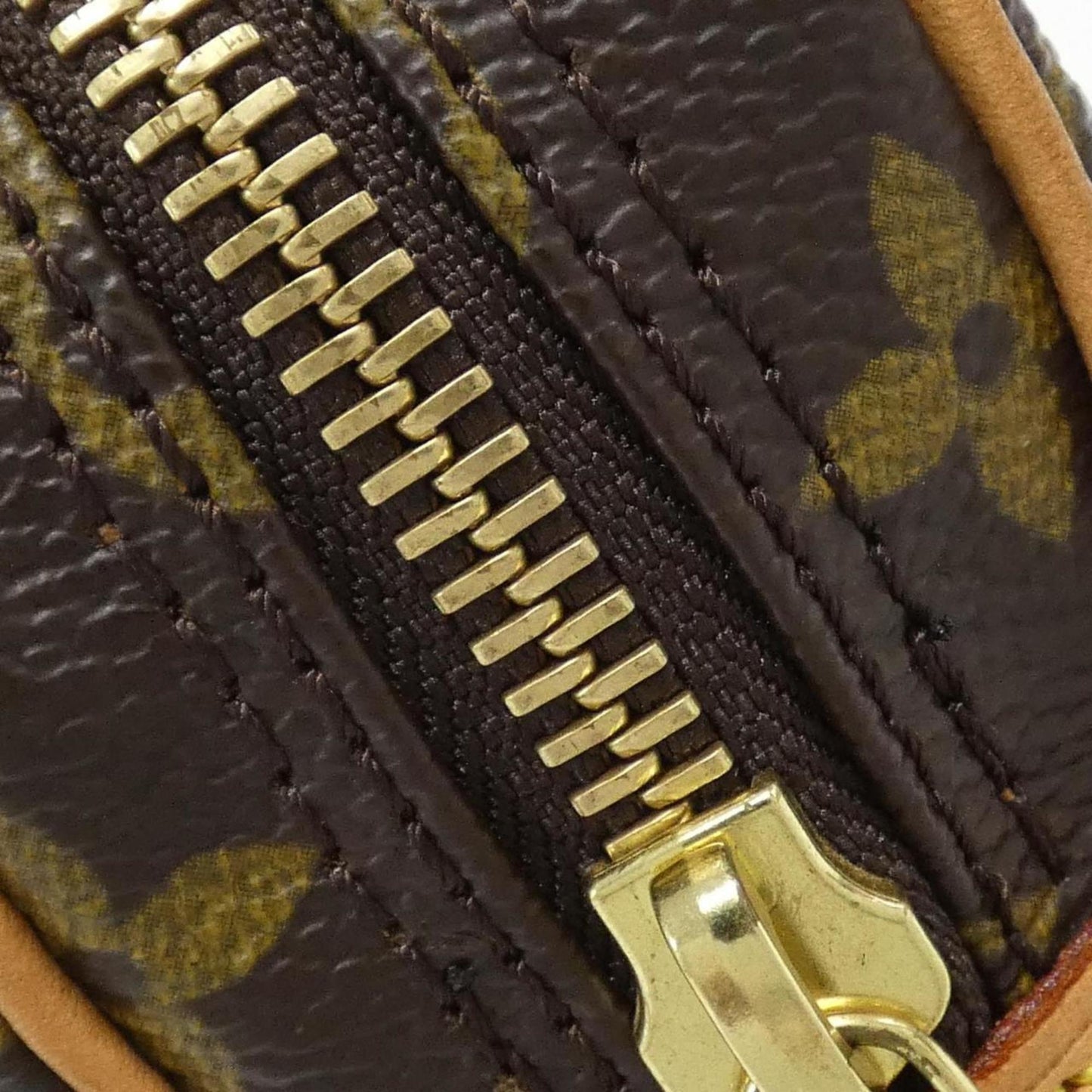 Louis Vuitton Coated Canvas Brown Shoulder Bags