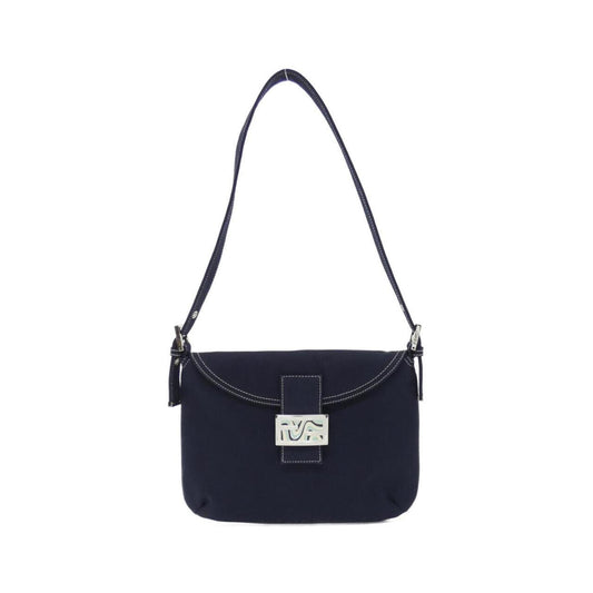 Fendi Canvas Blue Shoulder Bags