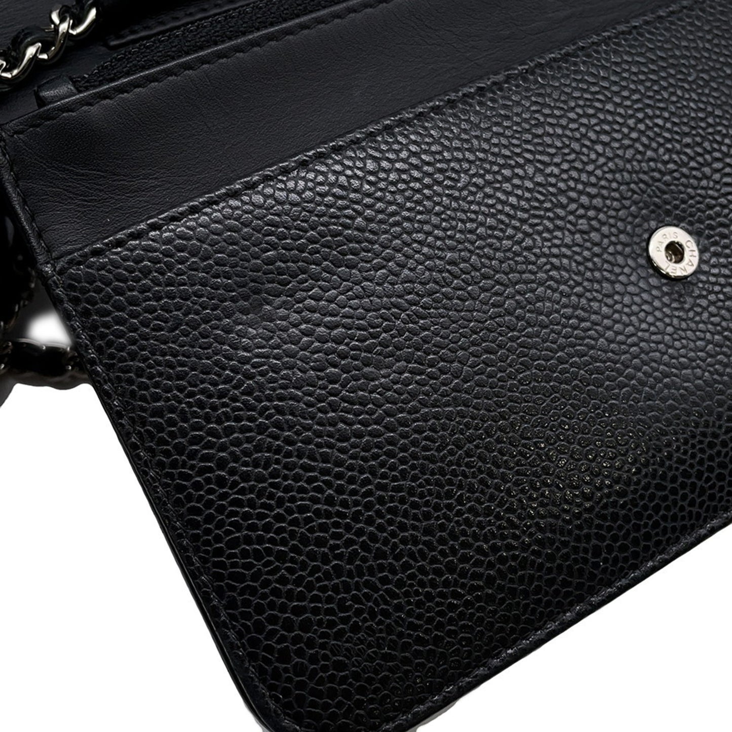 Chanel Calfskin Black Shoulder Bags