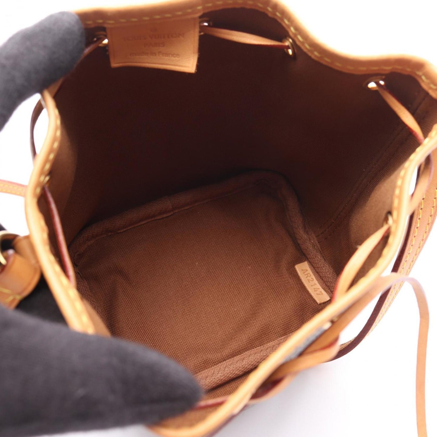 Louis Vuitton Coated Canvas Brown Shoulder Bags
