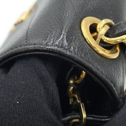 Chanel Calfskin Black Shoulder Bags