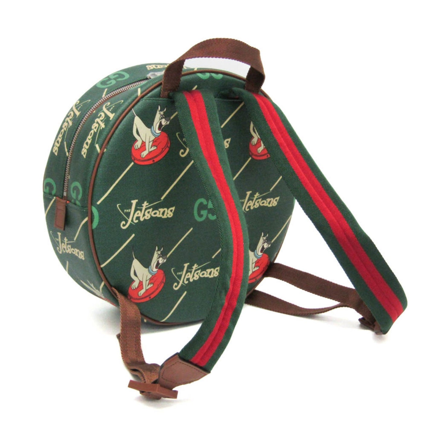 Gucci Pvc Green Backpacks