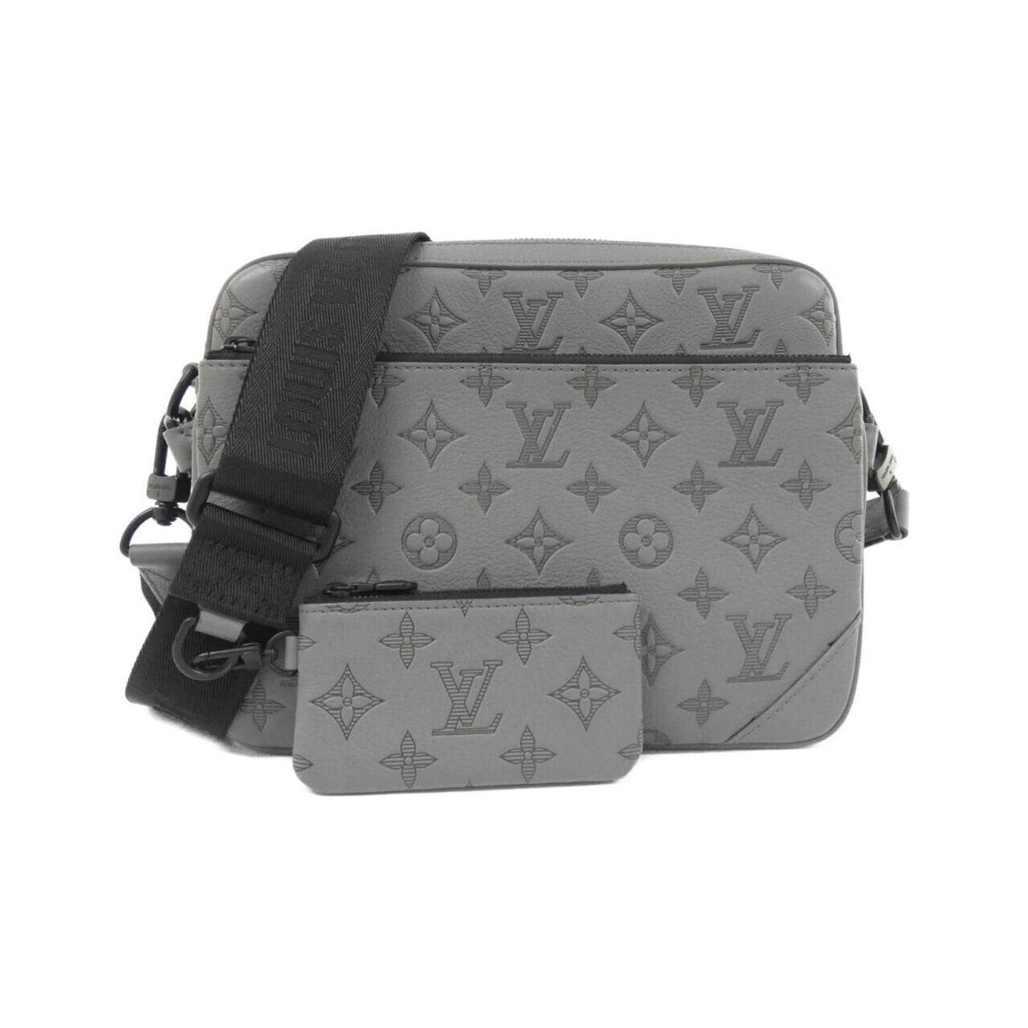 Louis Vuitton Monogram Canvas Black Shoulder Bags