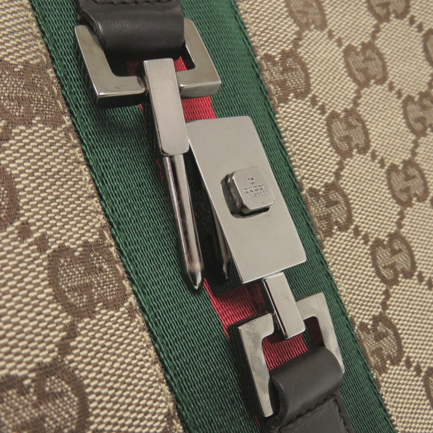 Gucci Canvas Brown Shoulder Bags