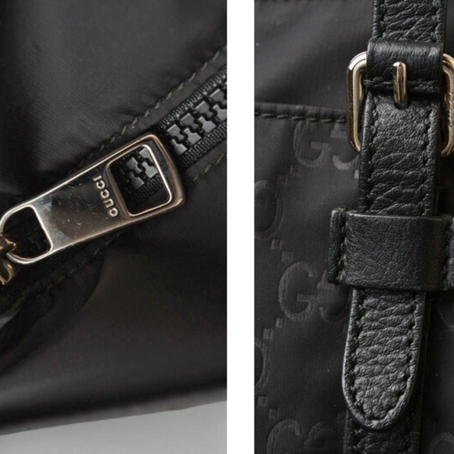 Gucci Nylon Black Shoulder Bags