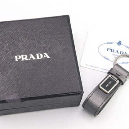 Prada Others Gray Key Rings