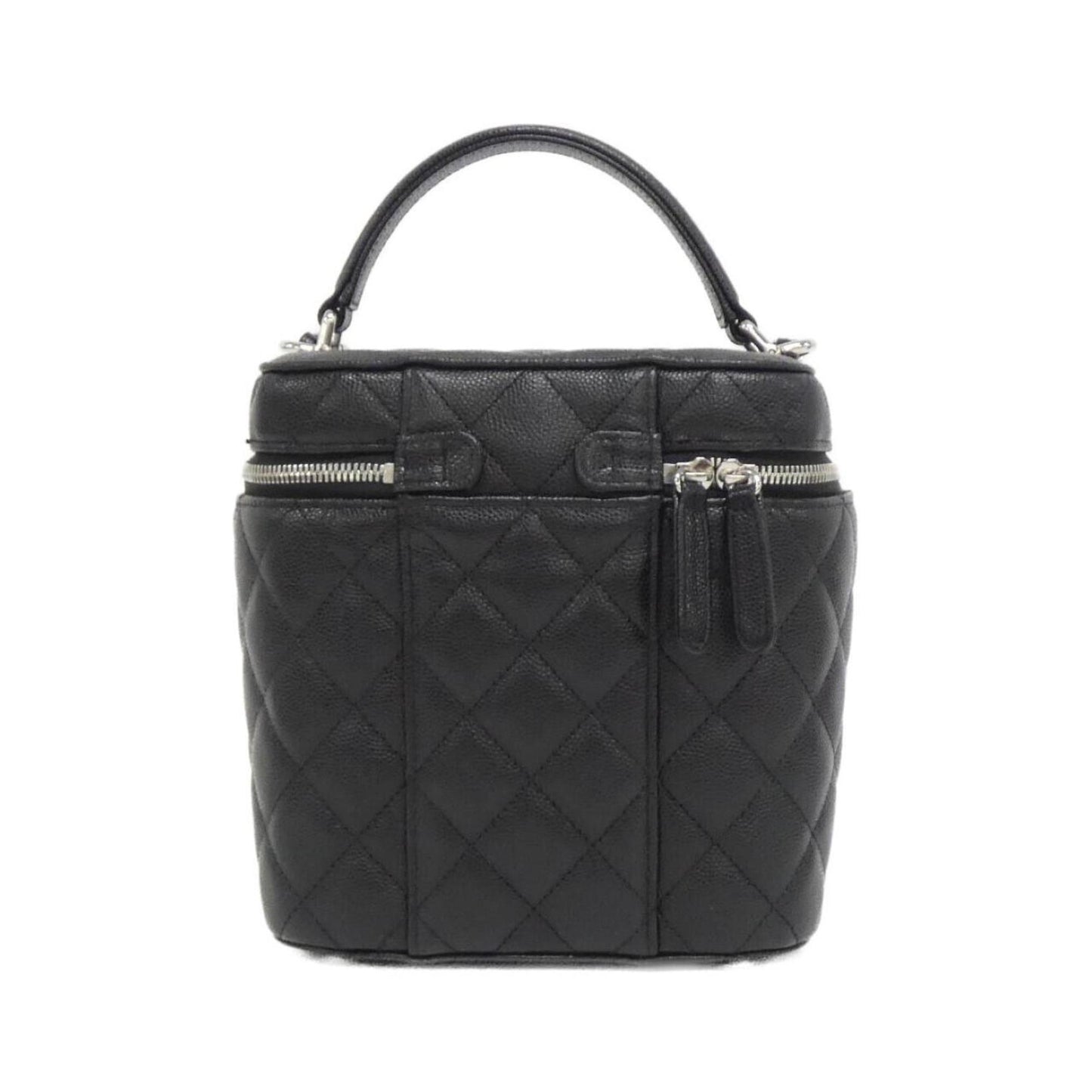Chanel Calfskin Black Shoulder Bags