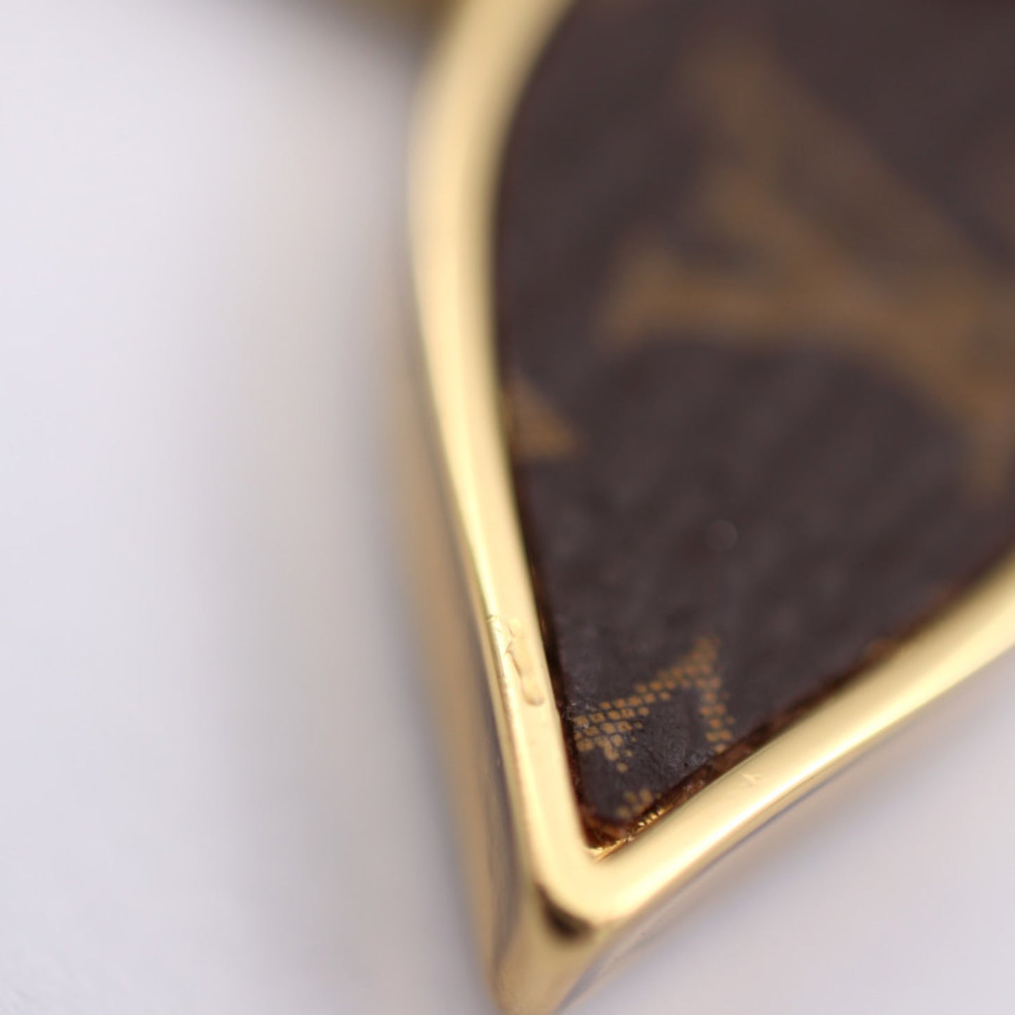 Louis Vuitton Other Metal Brown Key Rings