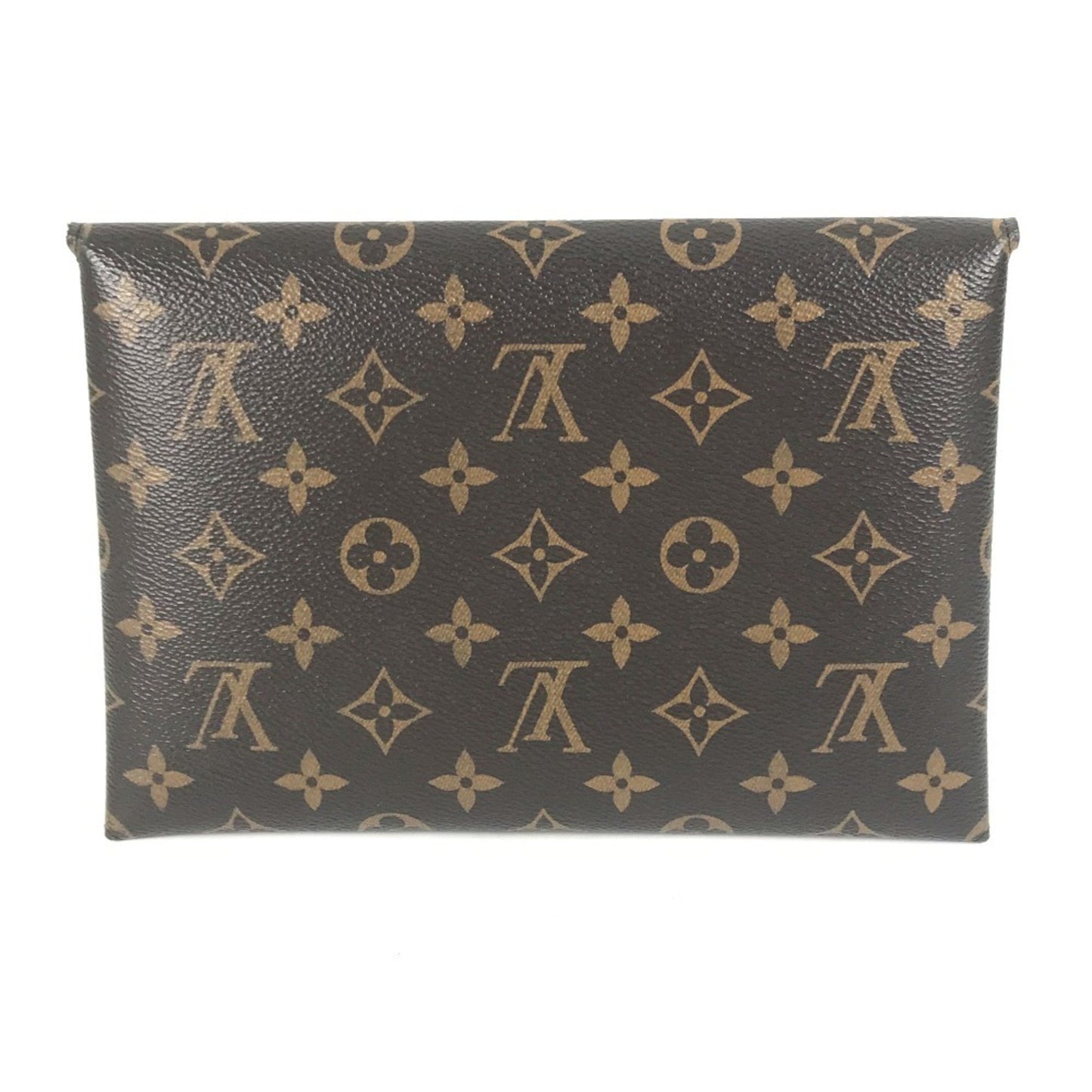 Louis Vuitton Monogram Canvas Brown Clutch Bags