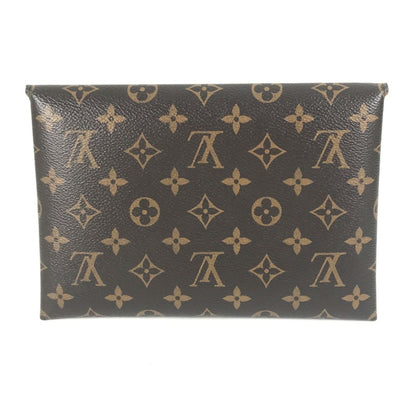 Louis Vuitton Monogram Canvas Brown Clutch Bags