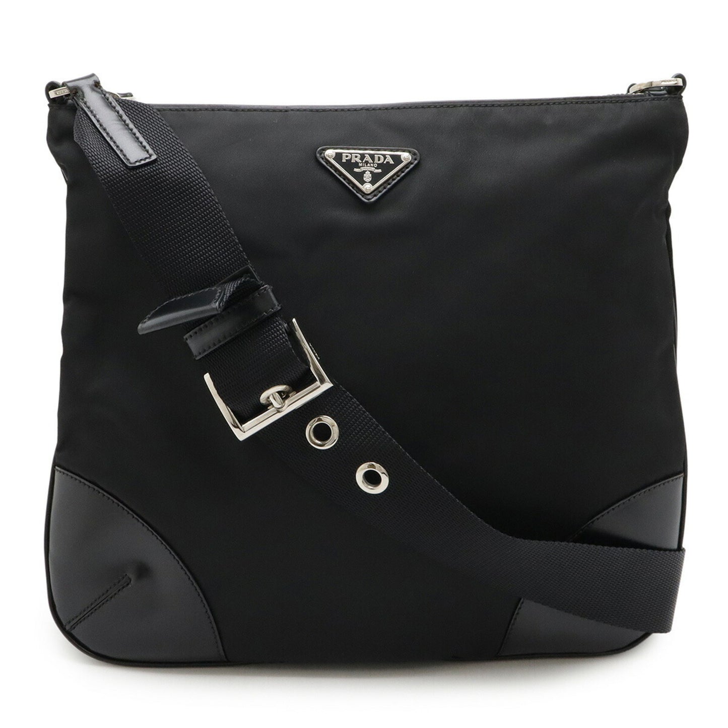 Prada Nylon Black Shoulder Bags