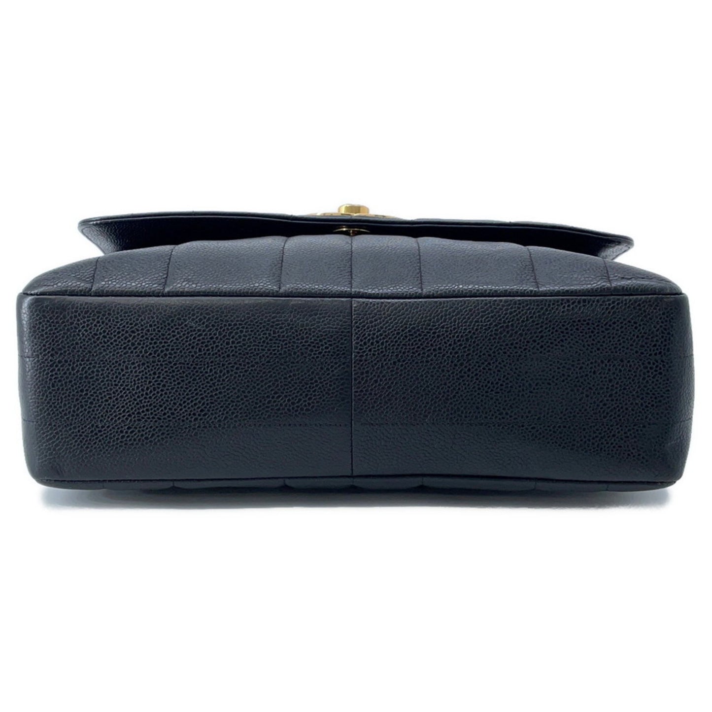 Chanel Calfskin Black Shoulder Bags