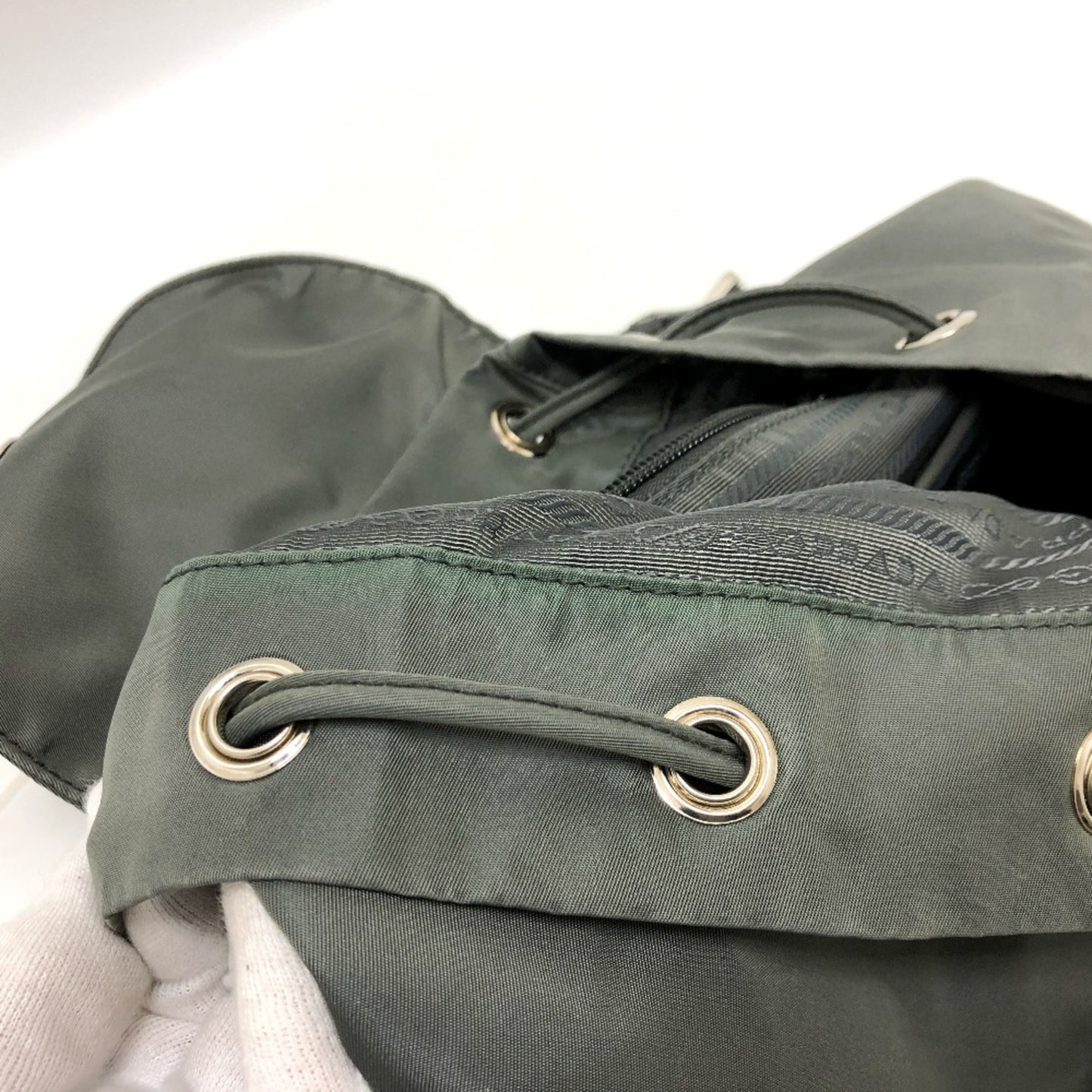 Prada Others Gray Backpacks