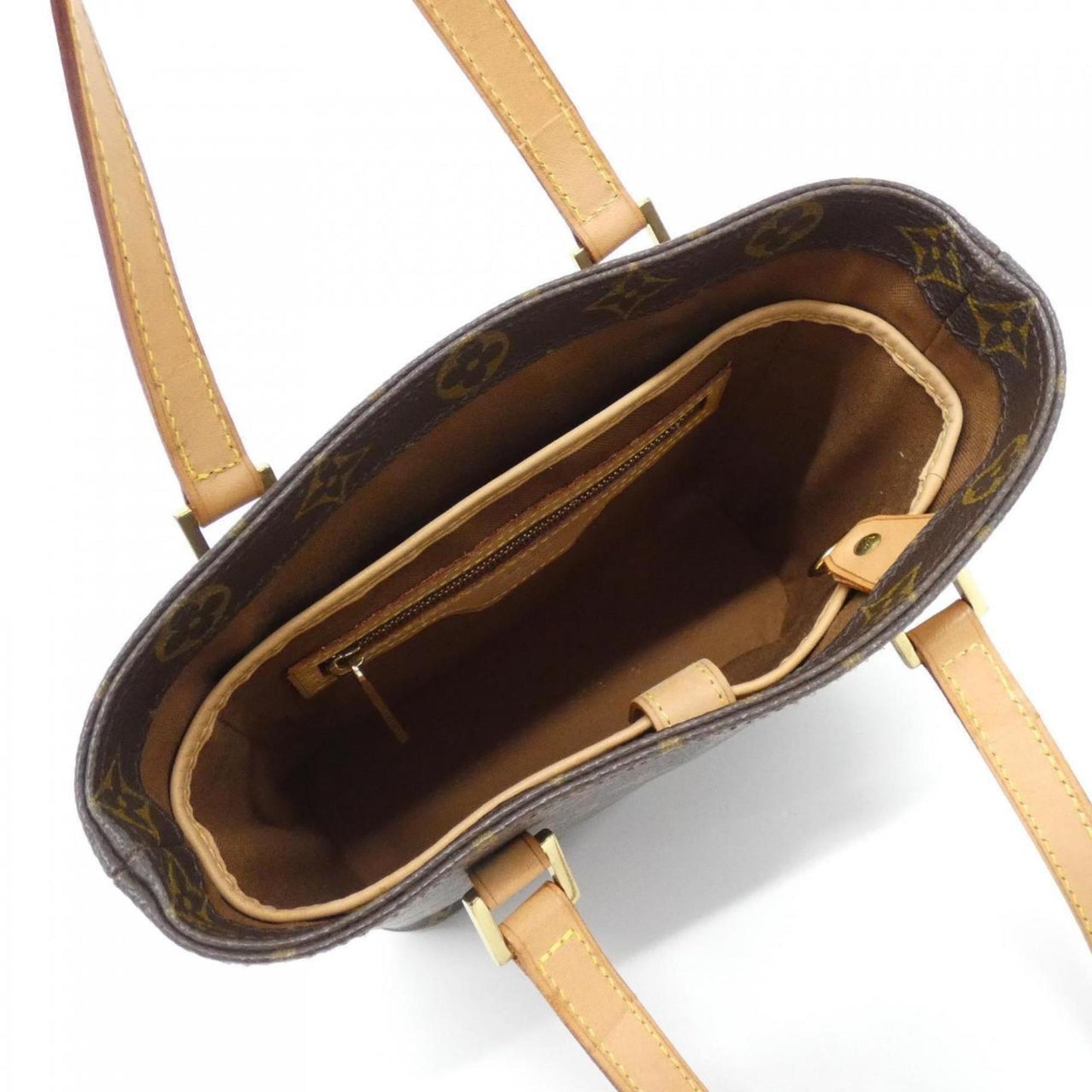 Louis Vuitton Coated Canvas Brown Handbags