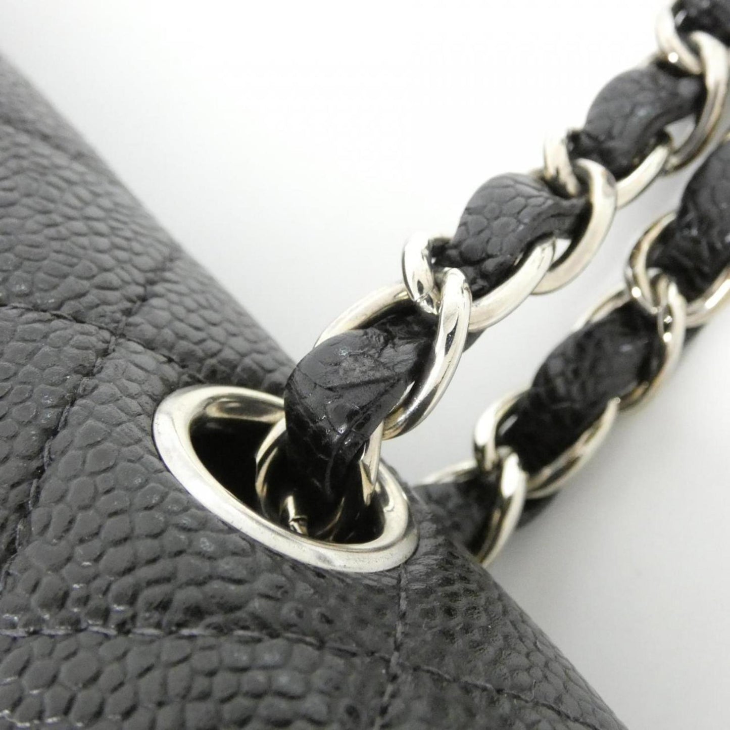 Chanel Calfskin Black Shoulder Bags