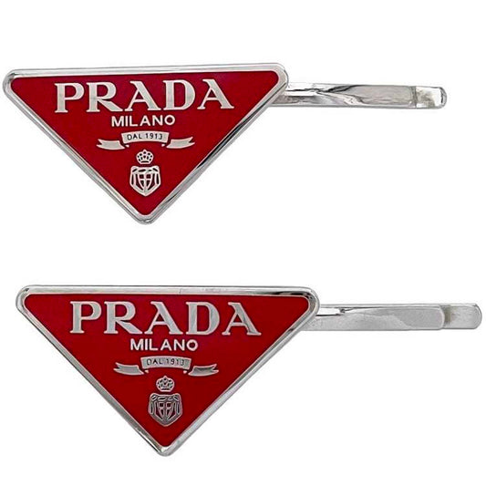 Prada Other Metal Red Brooches