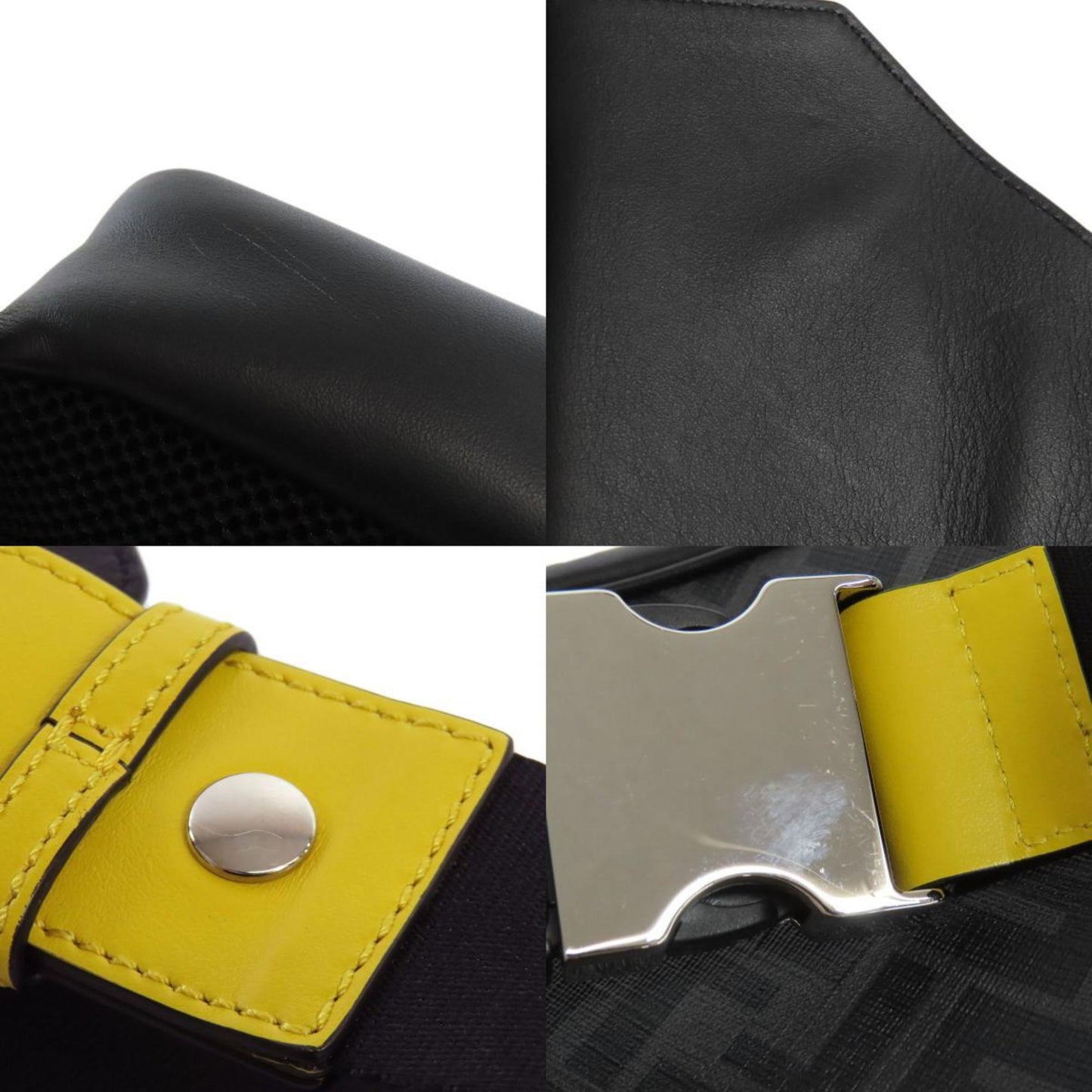 Fendi Pvc Black Crossbody Bags