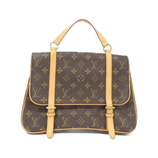 Louis Vuitton Coated Canvas Brown Backpacks