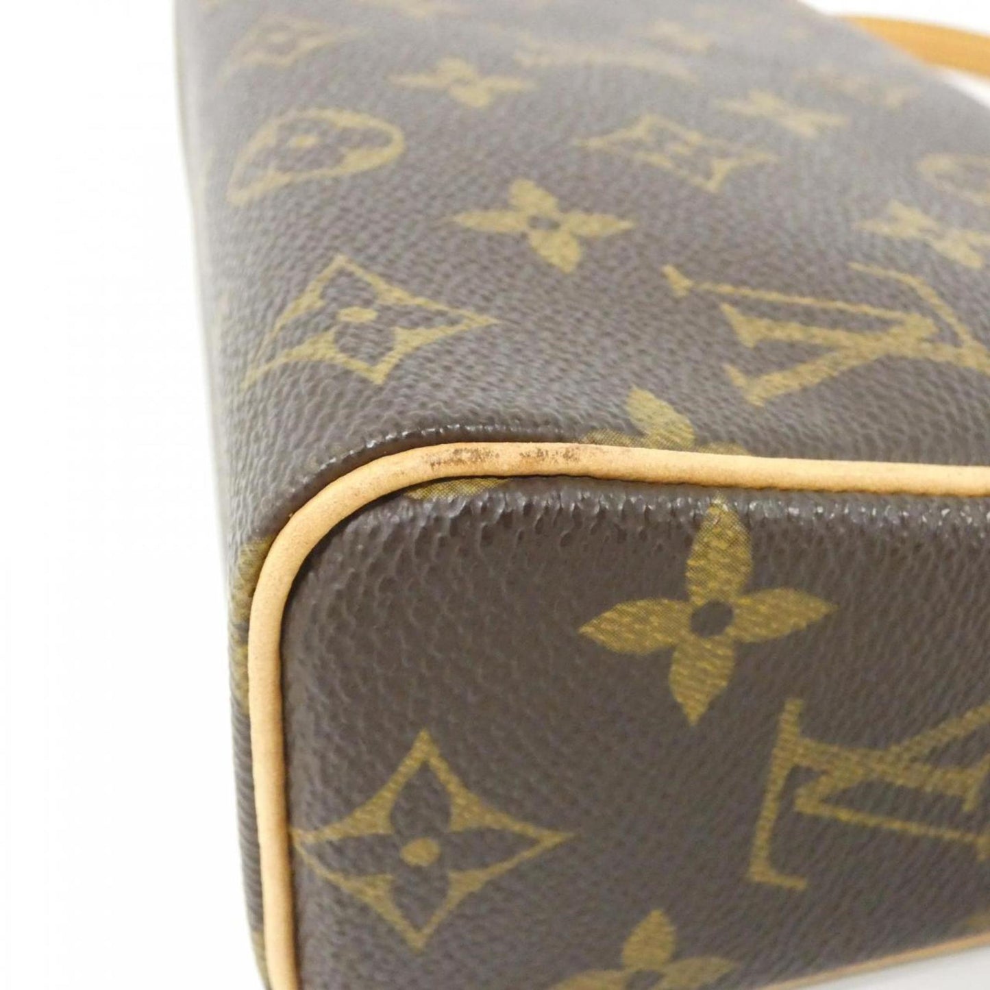 Louis Vuitton Coated Canvas Brown Handbags
