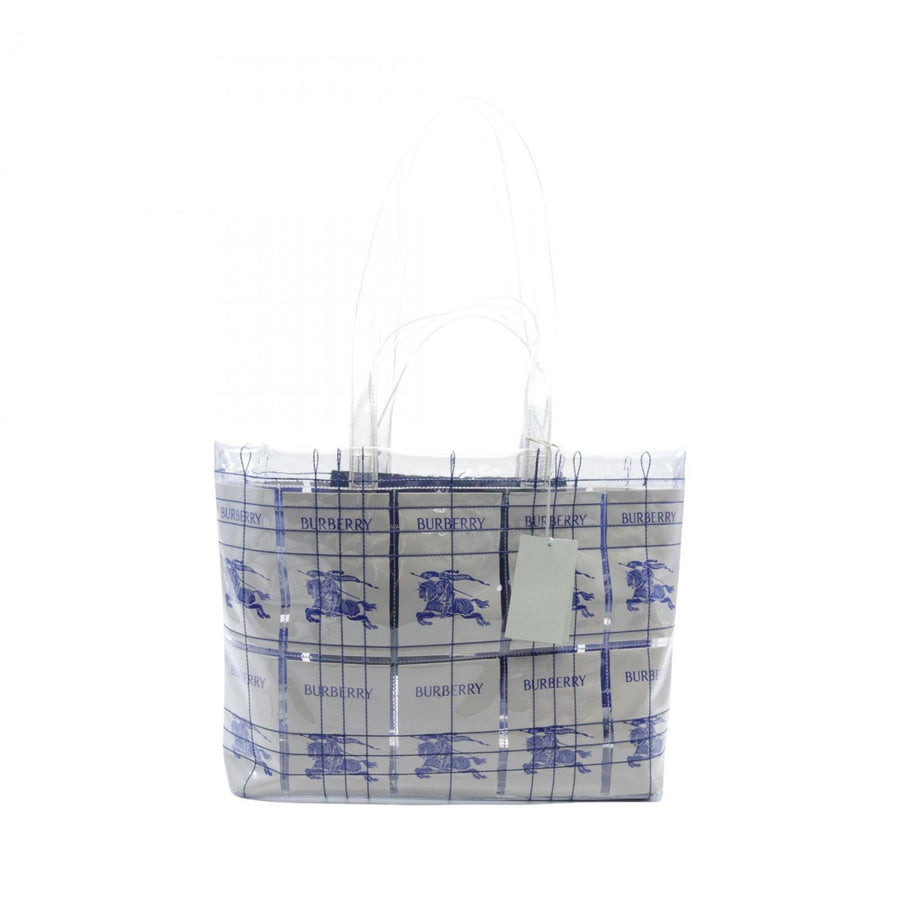 Burberry Pvc Blue Tote Bags