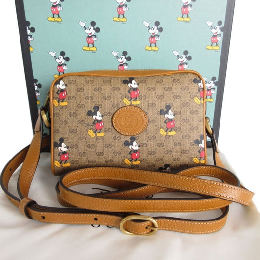 Gucci Pvc Brown Shoulder Bags
