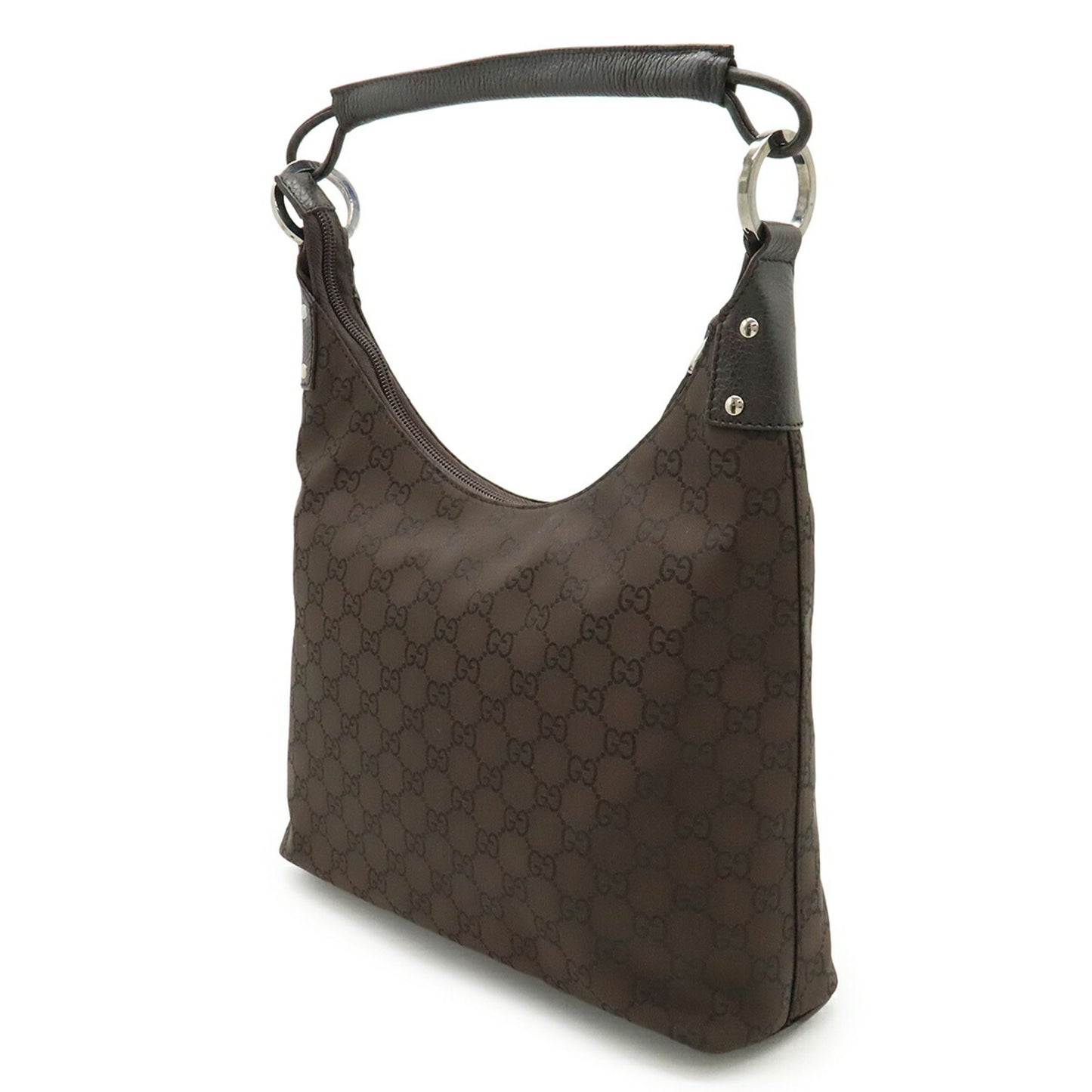 Gucci Nylon Brown Shoulder Bags