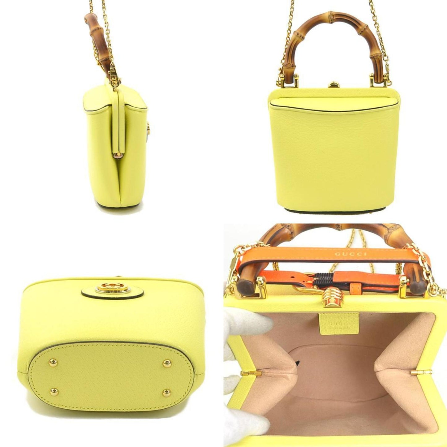 Gucci Others Yellow Handbags