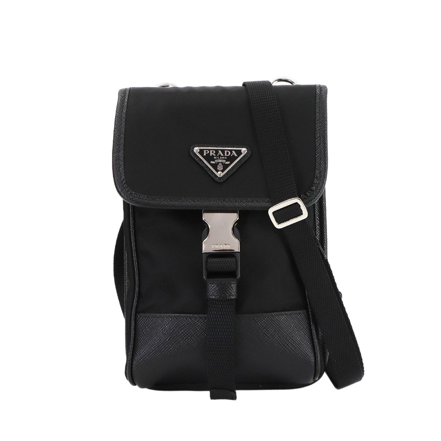 Prada Nylon Black Shoulder Bags