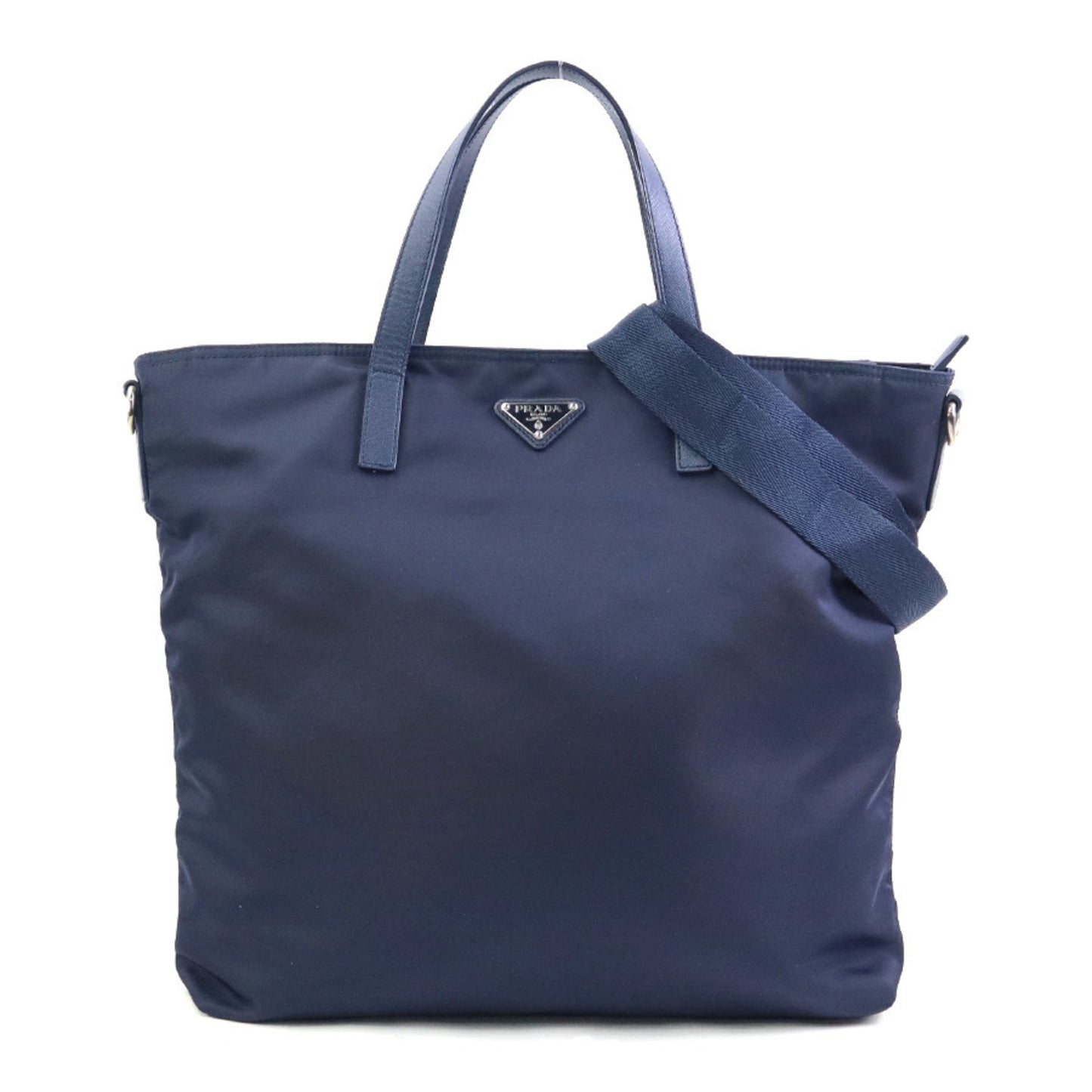 Prada Nylon Blue Handbags