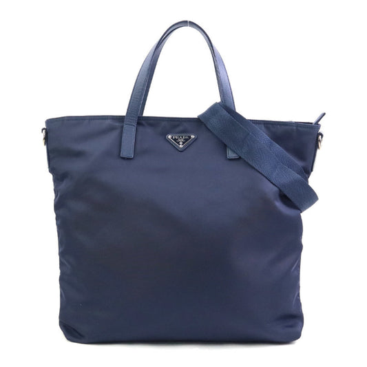 Prada Nylon Blue Handbags