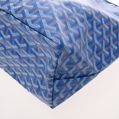 Goyard Pvc Blue Tote Bags