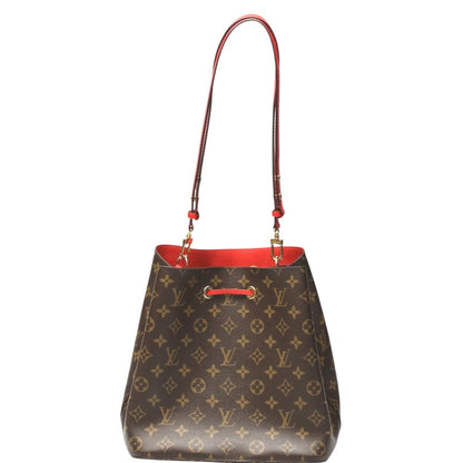 Louis Vuitton Monogram Canvas Red Shoulder Bags
