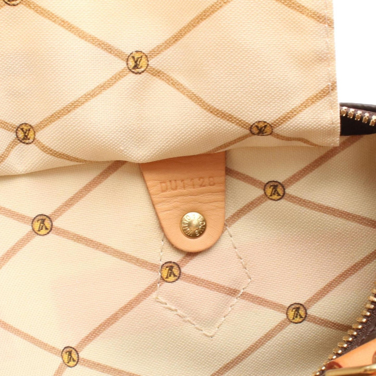 Louis Vuitton Coated Canvas Brown Handbags