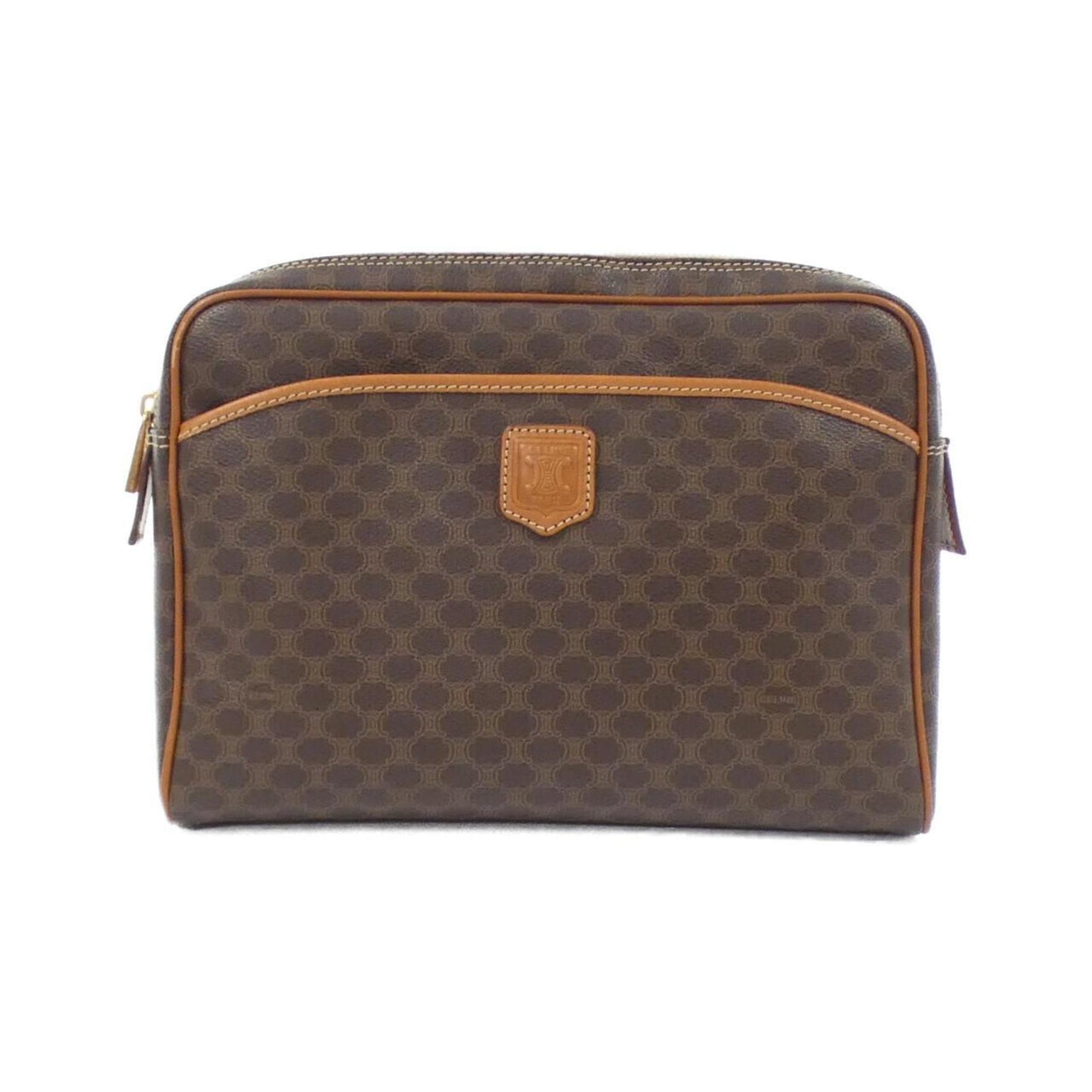 Celine Coated Canvas Brown Handbags